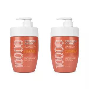 엘라스틴 프로틴클리닉 고영양 손상케어 트리트먼트 700ml 2개
