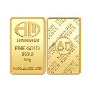 [한민금거래소][한민금거래소] 골드바 아크릴 24K 순금 50g