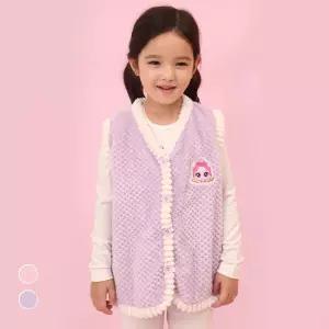 [하프클럽/아트박스]아트박스/프리미에팜 캐치 티니핑 여아용 오로라핑 뽀송 밍크 수면조끼 VI