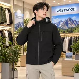 [롯데백화점]웨스트우드 남자 멀티포켓 2.5L 방풍 자켓 WP1MCJW233