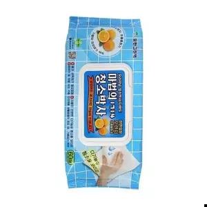 마법의 청소박사 티슈형 기름때 찌든째 60매