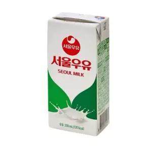 서울우유 멸균 우유 200ml 48개