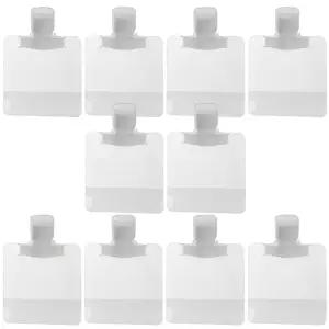 소분용기 튜브 휴대 샴푸 리필 30ml 투명파우치 10pcs