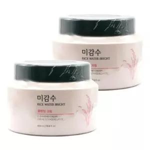 더페이스샵 미감수 브라이트 클렌징크림 400ml+400ml