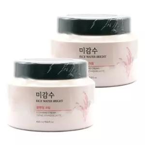 [더페이스샵] 미감수 브라이트 클렌징크림 400ml+400ml[36216992]