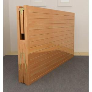 대나무 평상 접이식 야외 대청마루 60x197cm 대나무침대 이동식 베란다 테이블 옥상
