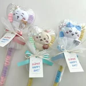 먼작귀 치이카와 하치와레 우사기 인형 응원봉 요술봉 하트봉 꽃다발 졸업식 입학식 시상식 발표회 학예회 재롱잔치 콩쿨