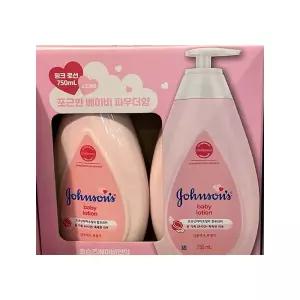 존슨즈 베이비 핑크 로션 750ml 2개