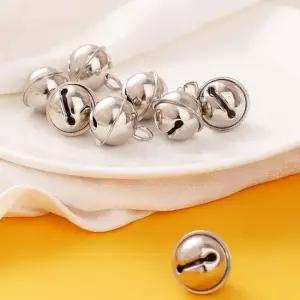 DIY 벨 종 실버 금속 방울 22mm S13359 실버 금속 방울 22mm S13359