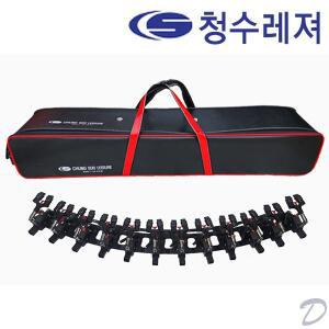 [청수레저]청수레져 칸3 민물받침틀 12단 스텐앞받침대