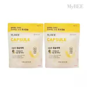 초핫딜 마이비 고농축 캡슐세제 베이비코튼향 30개입 2팩