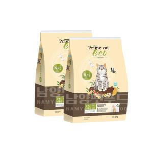 뉴트리나 프라임캣 에코 10kg (5kg x2) 길고양이사료 길냥이밥 고양이 대용량 전연령