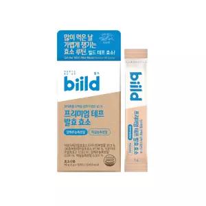 biild 빌드 프리미엄 슈퍼 곡물 푸드 테프 발효 효소 1박스
