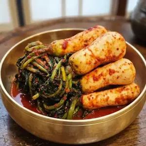 맛찬 형제 총각김치 10kg 알타리김치 업소용 대용량 반찬