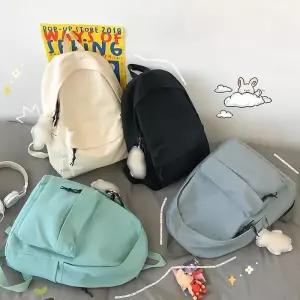 [라일리] Rly 남녀공용 베이직 학생 가방 스터디 대용량 지퍼 백팩