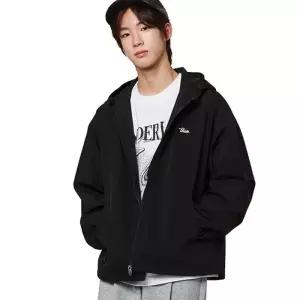 [소이]블랙 윈드 후드점퍼 바람막이자켓 26S0103_CA