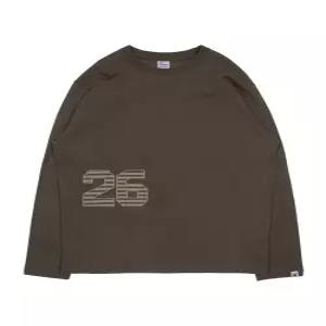 더콜디스트모먼트 TCM 26 long sleeve brown 163788