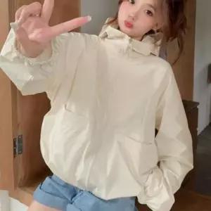 [에이치플러스몰]바람막이 초경량 바람막이 여름점퍼 메쉬안감 후드 러닝바람막이