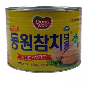 푸드) 동원 참치덕용(라이트스탠다드) 1.88kg