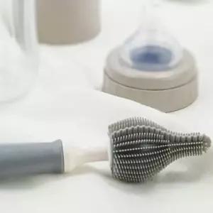 납작모젖병솔세트 젖병브러쉬 국산실리콘젖병세척솔 꼭지세척솔