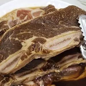 혜명몰 양념 LA갈비 소갈비 꽃갈비 500g 수입소고기 저렴한소고기 초이스등급 엘에이갈비 캠핑용