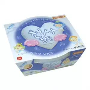 점토 7000점토 천사점토 70g 하양 도너랜드 벌크 칼라점토