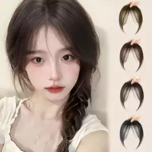 고품질 앞머리 가발 시스루 사이드뱅 헤어피스 DD-13089