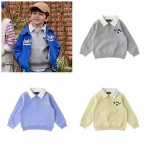 [롯데백화점]블루독 MG,BL,YE BI반집업스웨트셔츠 26175-334-05,06,07