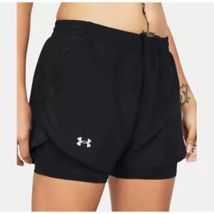 언더아머 UNDER ARMOUR UA 플라이-바이 여성 투인원 쇼츠 1382440-001