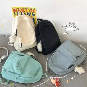 남녀공용 대용량 백팩 베이직 학생 스터디가방-WFR07Y4