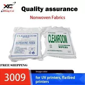 3009 초극세사 클린룸 와이퍼 4×4 6×6 9×9 인치 비먼지 천 UV 프린터 프린트 헤드 청소용 무진 직물