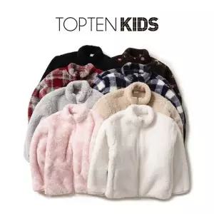 [탑텐키즈](신세계 사우스시티)26 F/W (공용) 플러피플리스 집업 MKG4TC3402