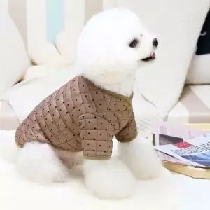 강아지 데일리 부드러운 겨울 패딩 자켓 패션 스타일