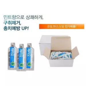 페리오 듀얼케어 일회용 치약 4g 1000개 1box LG생활건강