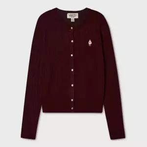 후아유 Steve High Gauge Wool Cable Cardigan WHCKG4912F