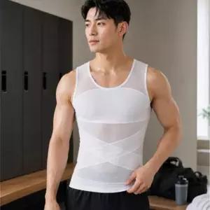 [라일리의류] Rly 남자보정 남성보정 뱃살 몸매 이너핏 보정나시