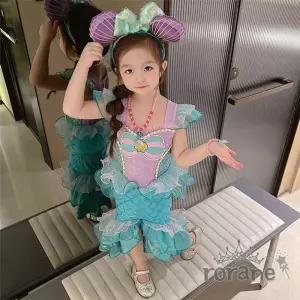 인어공주 여아 아동 마덴 유아 드레스