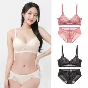 비너스 자스민 몰드 노와이어 브라렛 노라인 팬티 세트 JBR8003S