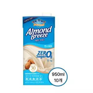 아몬드브리즈 언스위트, 950ml, 10개