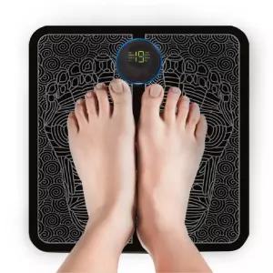 바디온100 충전식 저주파 발마사지기 와이드패드 안마기 마사지기 저주파 발