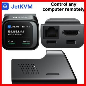 JetKVM IP-KVM 오픈 소스 Hdml USB  관리 데스크탑 제어 장치는 Mac/Windows/Linux 등 TF/POE 버전을 지원
