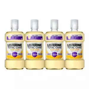 리스테린 검케어 마일드 무알콜 잇몸 가글 구강청결제 750ml, 4개