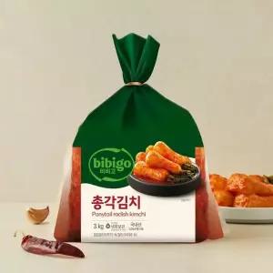 [주문 즉시 만들어 싱싱한] 비비고 총각김치 3kg