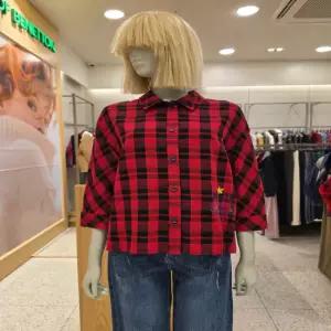모르코 체크 블라우스 BABLA4541