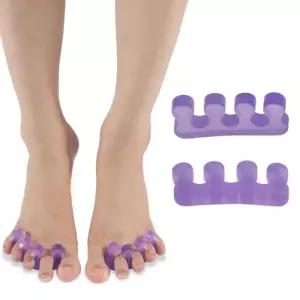 발가락 고정 보호대 실리콘 교정기 분리기 2p 발 건강 바른 자세