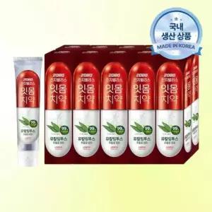 2080 진지발리스 유칼립투스 치약 스트롱민트 150g X 10개