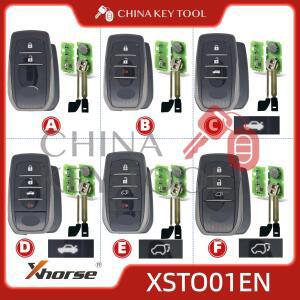 1개 Xhorse XSTO01EN 글로벌 버전 토요타 XM38 스마트 키 4D 8A 4A 올인원 로고 포함 VVDI 지원 리뉴얼