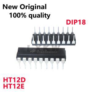 5/PCS  HT12D DIP18 적외선 전송 IC/수신 장치 칩
