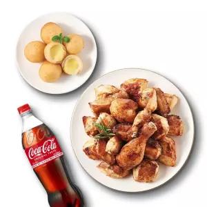 [굽네치킨] New 오리지널+모짜치즈볼+콜라1.25L