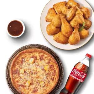 [굽네치킨] New 오리지널+시카고피자+콜라1.25L